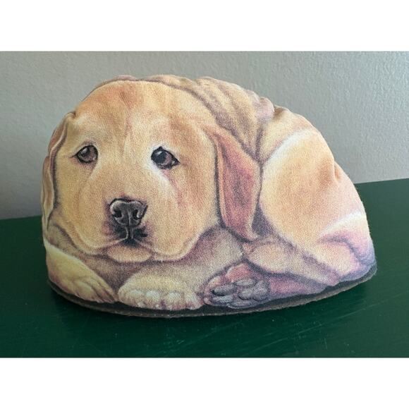 Golden Retriever Dog Puppy Pupper Weight by Leslie Anderson Vintage 2003 - Picture 1 of 6
